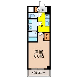 エスリード大阪デュアルゲートの物件間取画像